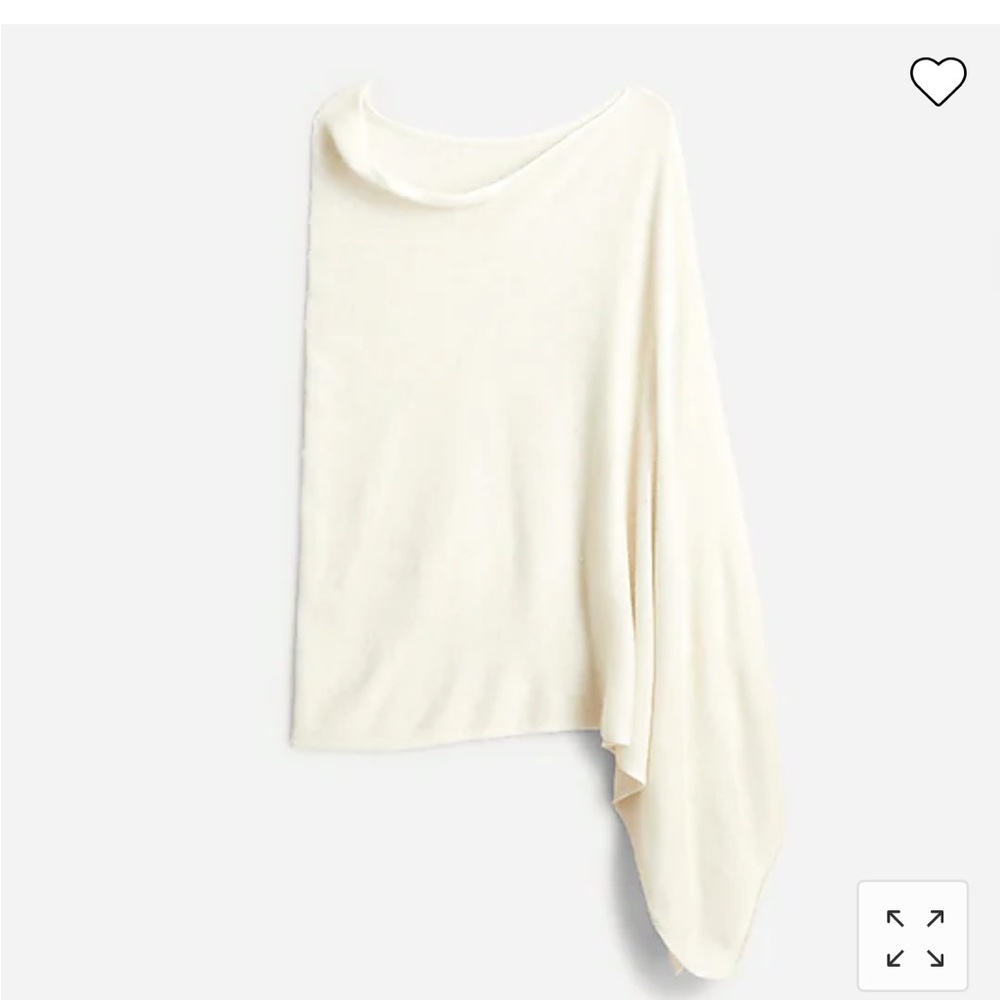 J. Crew Cashmere Poncho